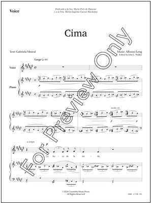 Leng, Cima