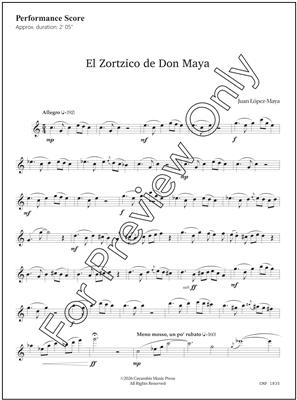 Lopez, El zortzico de don Maya