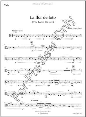 Lopez, Flor de loto
