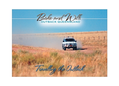 Travelling the Outback - Standard Postcard AG-BWR2