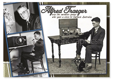 Alfred Traeger - Standard Postcard