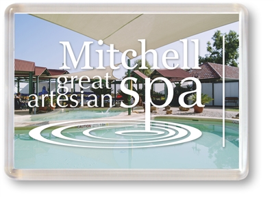 Great Artesian Spa - Framed Magnet  AG-MITFM-002