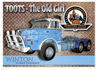 Winton's Diamantina Heritage Truck Museum - Standard Postcard