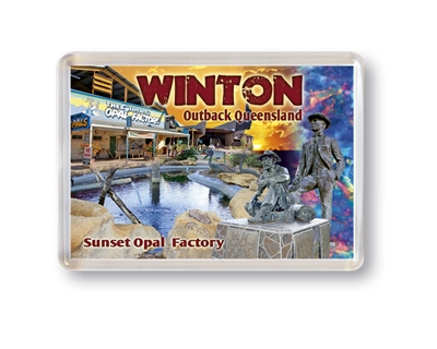 Winton's Icons - Framed Magnet  AG-WINFM-004