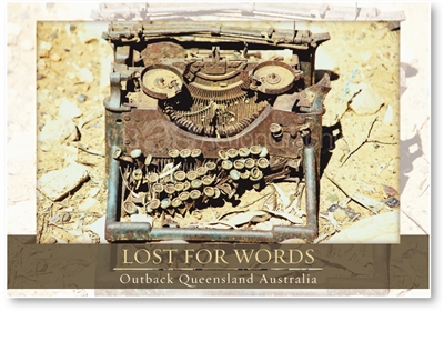 Lost for Words - Large Postcard  AOBL-036