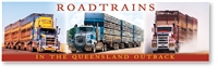 Roadtrains in the Queensland Outback - Long Magnets  AOBLM-091