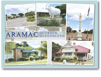 Aramac Outback QLD - Standard Postcard  ARA-001