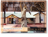 Tree of Knowledge & Railway Station - Standard Postcard  BAR-003