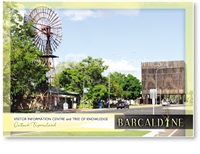 Visitor Information Centre & Tree of Knowledge - Standard Postcard  BAR-008
