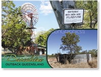 Barcaldine Outback Queensland - Standard Postcard  BAR-012