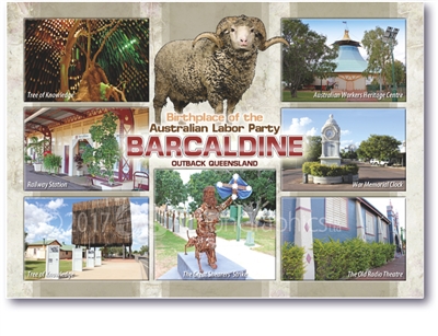 Barcaldine - Standard Postcard  BAR-021