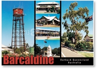 Barcaldine Outback Queensland Australia - DISCOUNTED Standard Postcard  BAR-226
