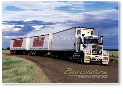 Barcaldine Outback Queensland - DISCOUNTED Standard Postcard  BAR-352