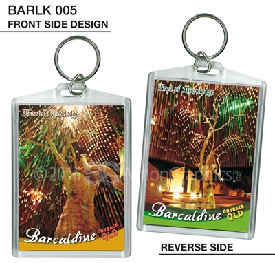 Tree of Knowledge - 65mm x 90mm Large Keyring  BARLK-005