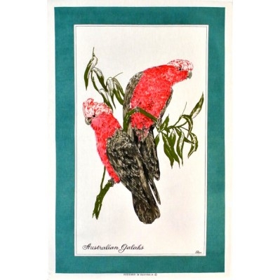 GALAH Cotton/Linen Tea Towel - BC404