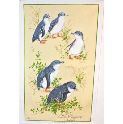 PENGUINS Cotton/Linen Tea Towel - BC408