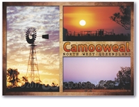 Camooweal Windmill - Standard Postcard  CAM-143