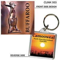 Buffaroo - 40mm x 40mm Keyring  CAMK-003