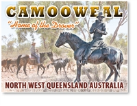 Home of the Drover - Small Magnets  CAMM-007