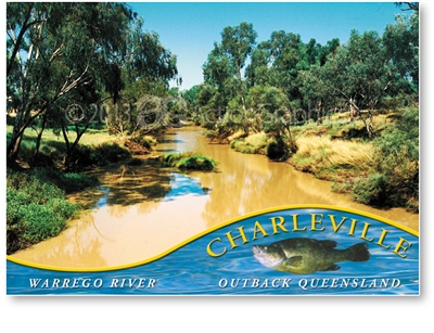 Warrego River - Standard Postcard  CHA-254