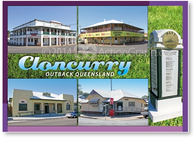 Cloncurry, Outback Queensland - Standard Postcard  CLO-003