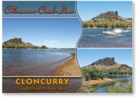 Cloncurry Chinaman Creek Dam - Standard Postcard  CLO-005