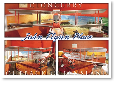 John Flynn Place - Standard Postcard  CLO-015