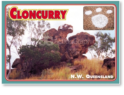 Cloncurry N.W. Queensland - DISCOUNTED Standard Postcard  CLO-092