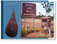 Cloncurry Burke & Wills Memorial - DISCOUNTED Standard Postcard  CLO-096