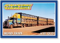Cloncurry Road train - Small Magnets  CLOM-024