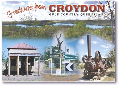 Greeting from Croydon - Standard Postcard CROY-004