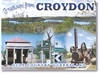 Greeting from Croydon - Small Magnets  CROYM-002