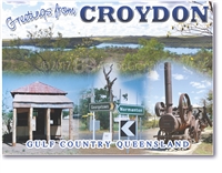 Greeting from Croydon - Small Magnets  CROYM-002