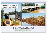 Warrego River Darby Land Bridge - Standard Postcard  CUN-247