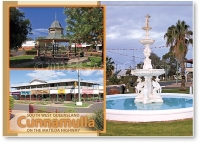 Cunnamulla South West Queensland - Standard Postcard  CUN-248