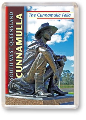 The Cunnamulla Fella - Framed Magnet CUNFM-003