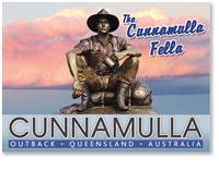 The Cunnamulla Fella - Large Magnets  CUNLM-001