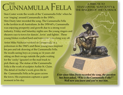 The Cunnamulla Fella - Large Magnets  CUNLM-042