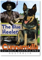 The Blue Heeler - Small Magnets  CUNM-005