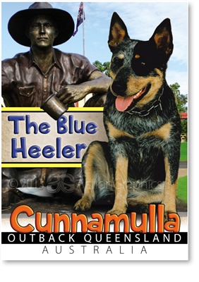 The Blue Heeler - Small Magnets  CUNM-005