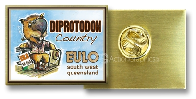 EULO Diprotodon Country - Hat Badge