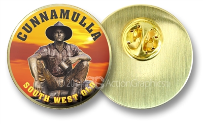 Cunnamulla Fella - Hat Badge