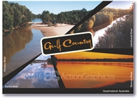 Gulf Count - Flinders River, Bynoe River, Leichhardt River, Norman River - Standard Postcard  GUL-110