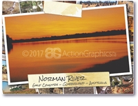 Norman River - Standard Postcard GUL-371
