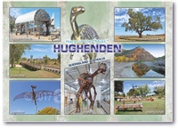 Home of the "Mutt" Hughenden - Standard Postcard HUG-001