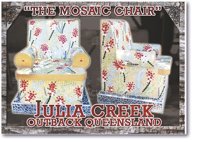The Mosaic Chair - Small Magnets JULM-001