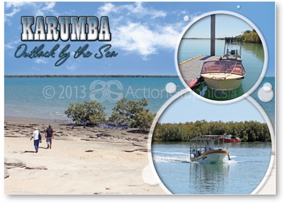 Outback By The Sea - Standard Postcard  KAR-003