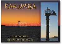 Karumba, Gulf Beacons - DISCOUNTED Standard Postcard  KAR-062