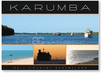 Karumba, Norman River Senes - DISCOUNTED Standard Postcard  KAR-065