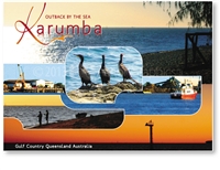 Cormorants Karumba - Standard Postcard  KAR-068